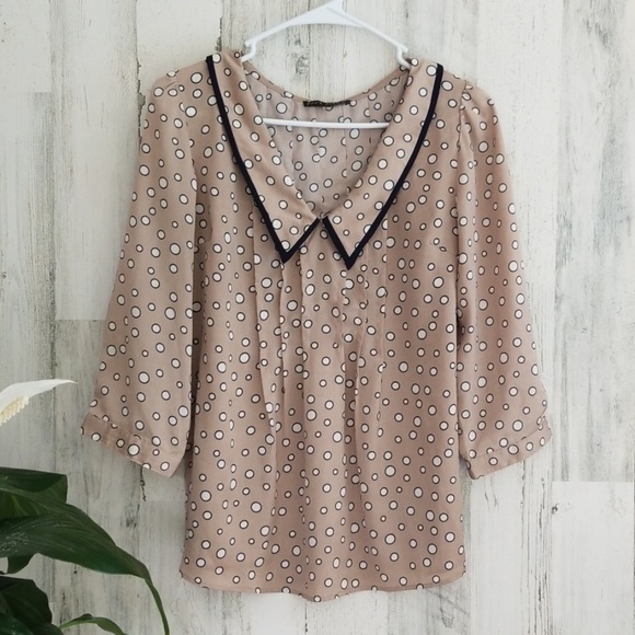 pure sugar Tops - VNeck Collared Blouse